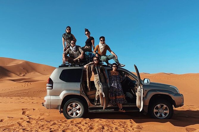 Marrakech to Merzouga 3 Days 2 Nights Sahara Desert Tour - Camel Ride and Sandboarding
