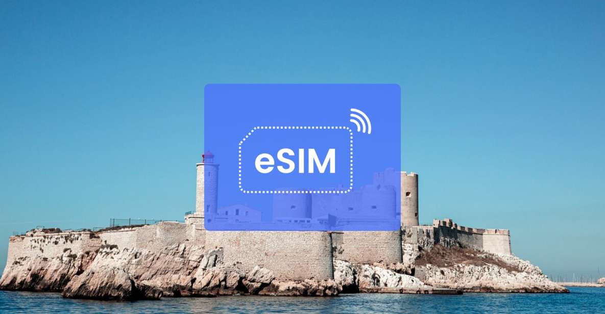 Marseille: France/ Europe Esim Roaming Mobile Data Plan - Estimated Data Consumption