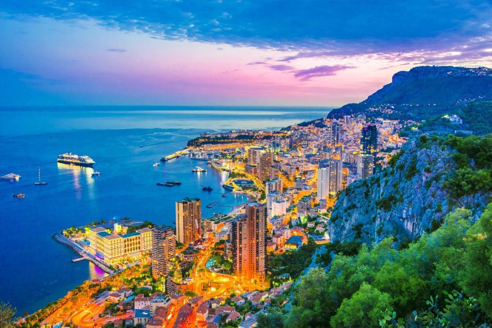 Monaco & Monte-Carlo by Night Private Tour - Sunset Over Villefranche