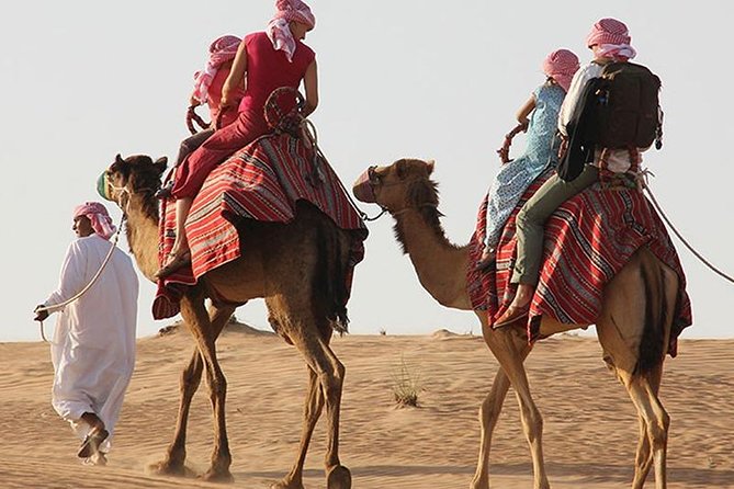 Morning Desert Safari With Quad Bike, Camel Ride & Sandboarding - Convenient Door-to-Door Transportation