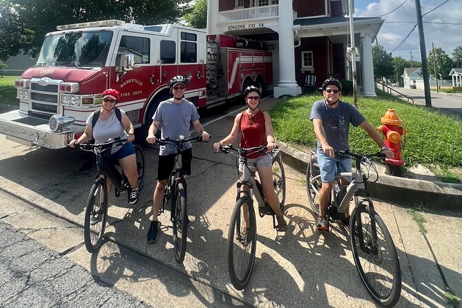 Nashvilles Hidden Gems Electric Bicycle Sightseeing Tour - Group Size and Cancellation