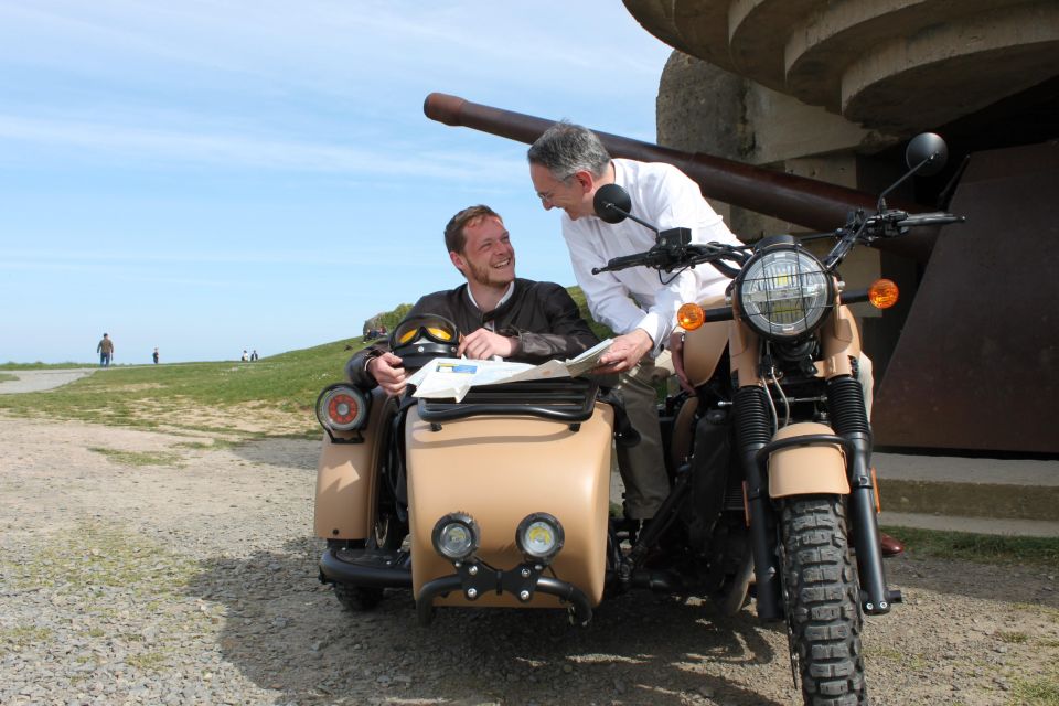 Normandy World War II Private 2 Hours Sidecar Tour Bayeux - Champagne Tasting