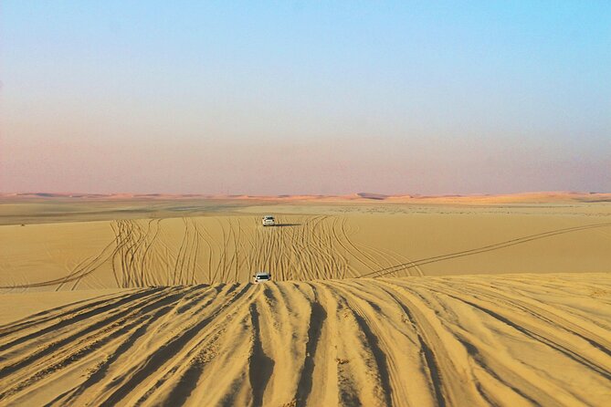 Qatar Gold Dune Safari, Dune Bashing,Camel Ride,Sand Boarding,Inland Sea Desert - Risks and Agreement