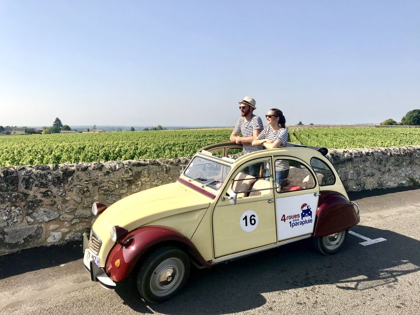 Saint-Émilion: Citroën 2CV Private 1 Day Wine Tour - Macaroon Tasting