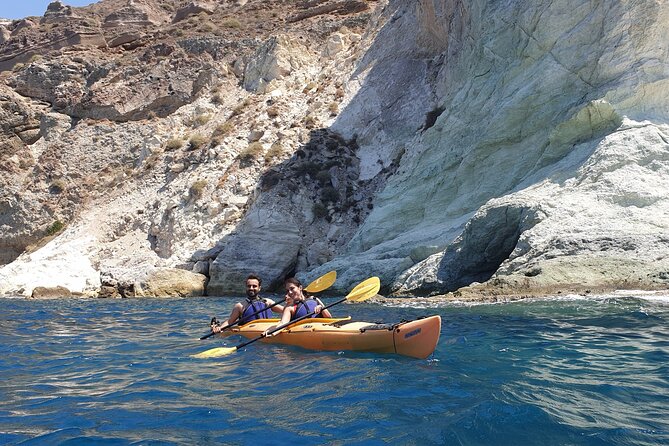 Santorini Sea Kayak - South Discovery, Small Group Incl. Sea Caves and Picnic - Certified English-Speaking Tour Guides