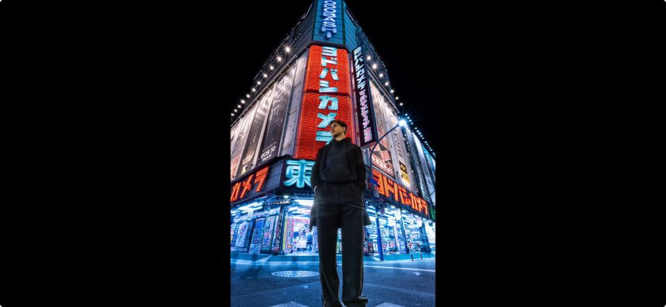 Shinjuku Night Tour + Cinematic Video Shooting Service - Suitability