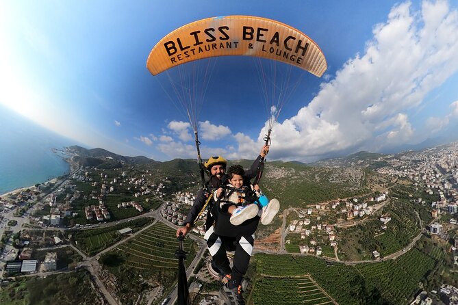 Tandem Paragliding in Alanya, Antalya Turkey With a Licensed Guide - Pickup and Dropoff Service