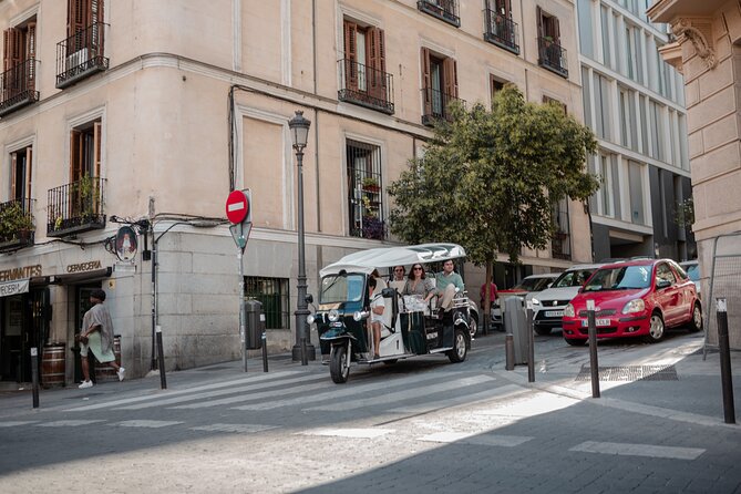 Tour of Historic Madrid in Private Eco Tuk Tuk - Cancellation Policy