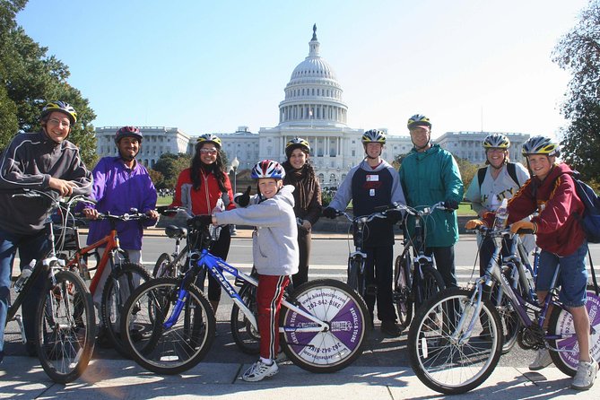 Washington DC Monuments Bike Tour - Tour Route