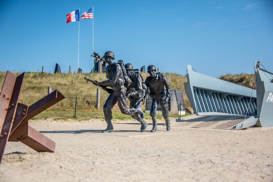 D-Day Normandy Beaches Guided Trip by Car From Paris - Visiting American Cemetery
