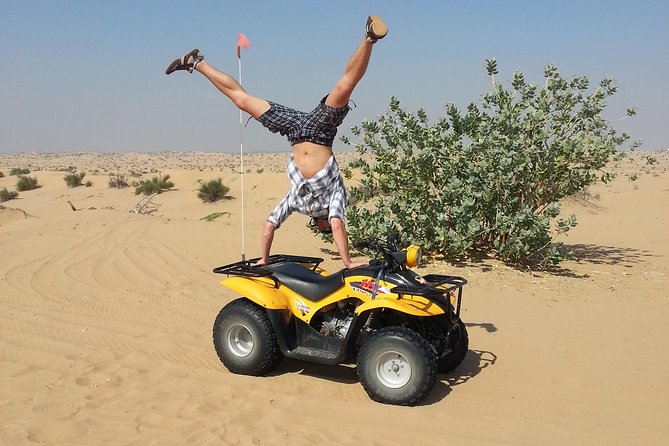 Dubai Desert Morning Tour in 4WD Vehicle: Camel Ride, Quad Bike Tour, Sandboarding, and Camel Farm - Cancellation and Refund Policy