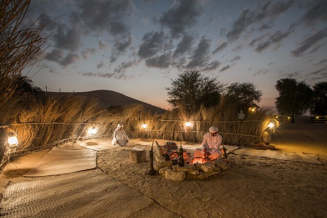 Dubai Evening Heritage Safari by Vintage G Class Al Marmoom Oasis - Bedouin Entertainment and Folktales