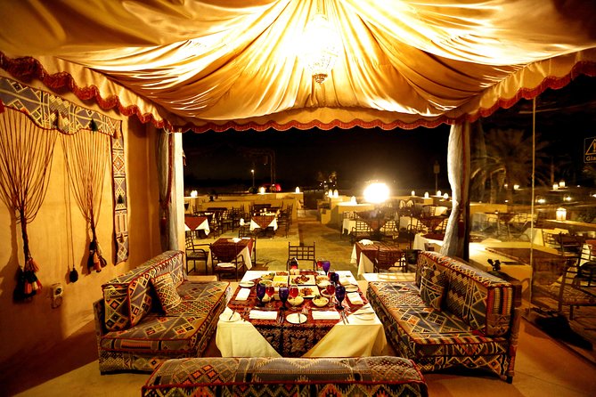 Dubai Sahara Desert Fortress Dinner With Horseriding & Live Shows - Accessibility and Capacity