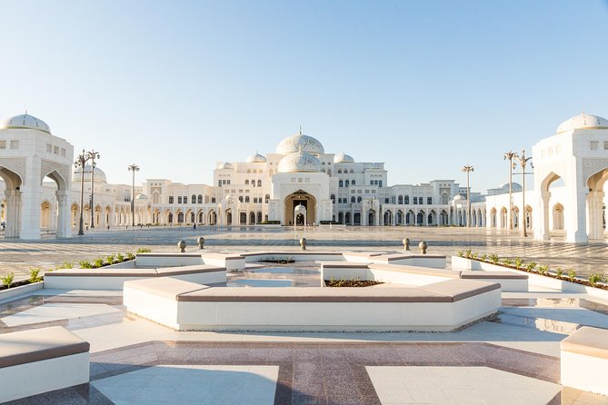 Dubai to Abu Dhabi Day Trip: Grand Mosque, Palace & Etihad Towers - Booking Details