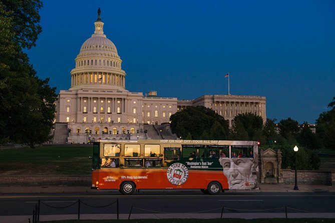 Experience Washington DCs Monuments by Moonlight on a Trolley - Historical Commentary and Facts