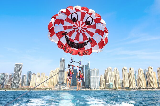 Parasailing in Dubai : Palm Jumeirah View and JBR Beach View - Group Size and Cancellation Policy