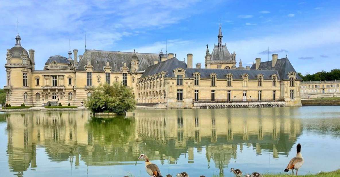 Paris: Chantilly Castle Private Transfer 3 People - Inclusions in the Package
