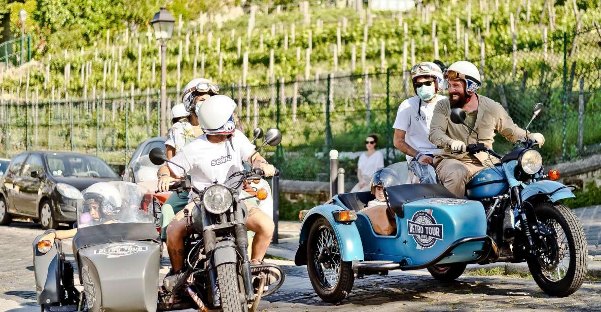 Paris: City Highlights Tour by Vintage Sidecar - Inclusions and Exclusions