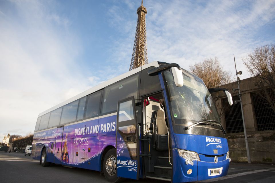 Paris: Disneyland® Tickets and Shuttle Transport - Transportation Options