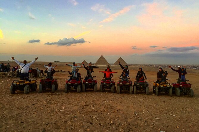 Special Private All INC-Pyramids,Camel Ride(1 Hour) Four Wheeler(ATV) & Lunch - Hotel Pickup and Drop-off