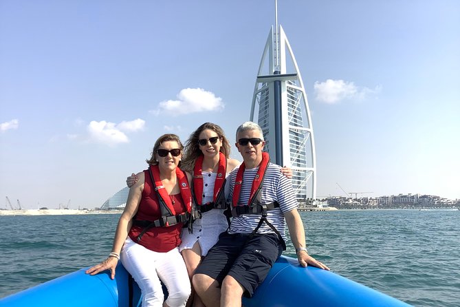 Speedboat Dubai: 60 Mins Guided Burj Al Arab & Atlantis Tour - Postcard-Worthy Views