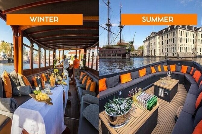 Amsterdam 1-Hour Canal Cruise With Live Guide - Cruise Duration and Experience