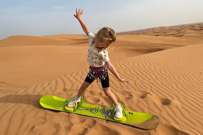 Dubai: Desert Safari 4x4 Dune With Camel Riding and Sandboarding - Preparation and Safety Considerations