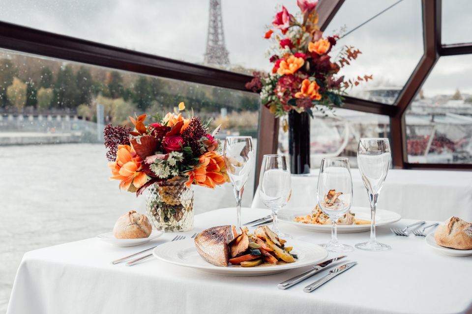 Paris: 4-Course Dinner Cruise on Seine River With Live Music - Frequently Asked Questions