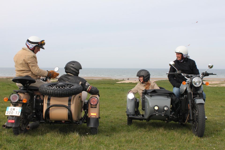 Normandy World War II Private 2 Hours Sidecar Tour Bayeux - Key Points