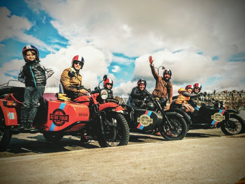 Paris Vintage Sidecar Premium & Private Half-Day Tour - Frequently Asked Questions