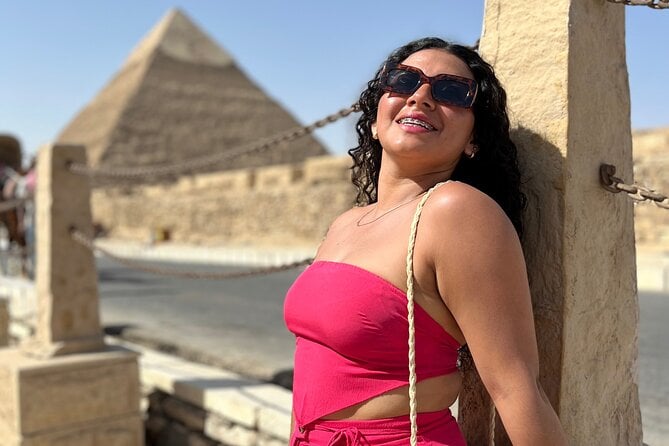 All Inclusive Half Day Tour Giza Pyramids ,Sphinx,Camel &Lunch - Key Points
