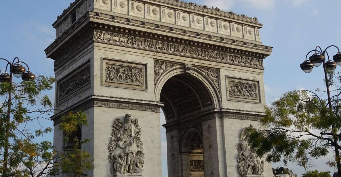 Arc De Triomphe : Private Guided Tour With Ticket Included - Key Points