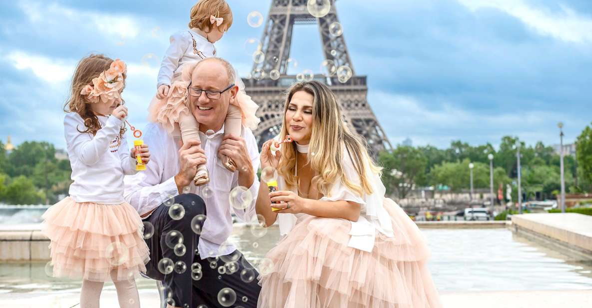 Bubble Photo Tour at the Eiffel Tower - Key Points