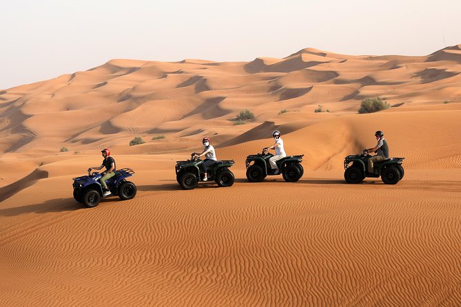 Dubai: Half-Day Quad Bike Safari, Camel Ride & Refreshment - Key Points
