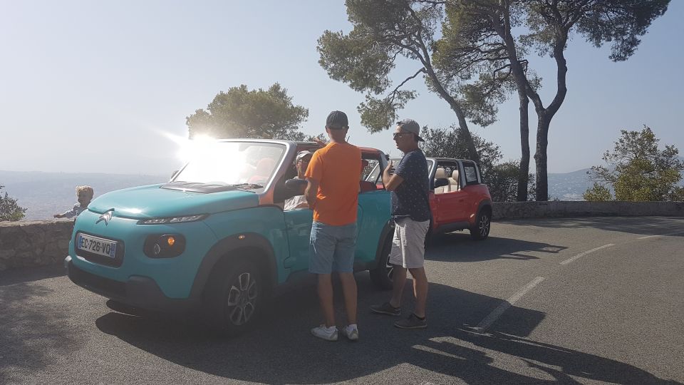From Nice: Monaco & Eze Guided Tour in Electric Convertible - Key Points