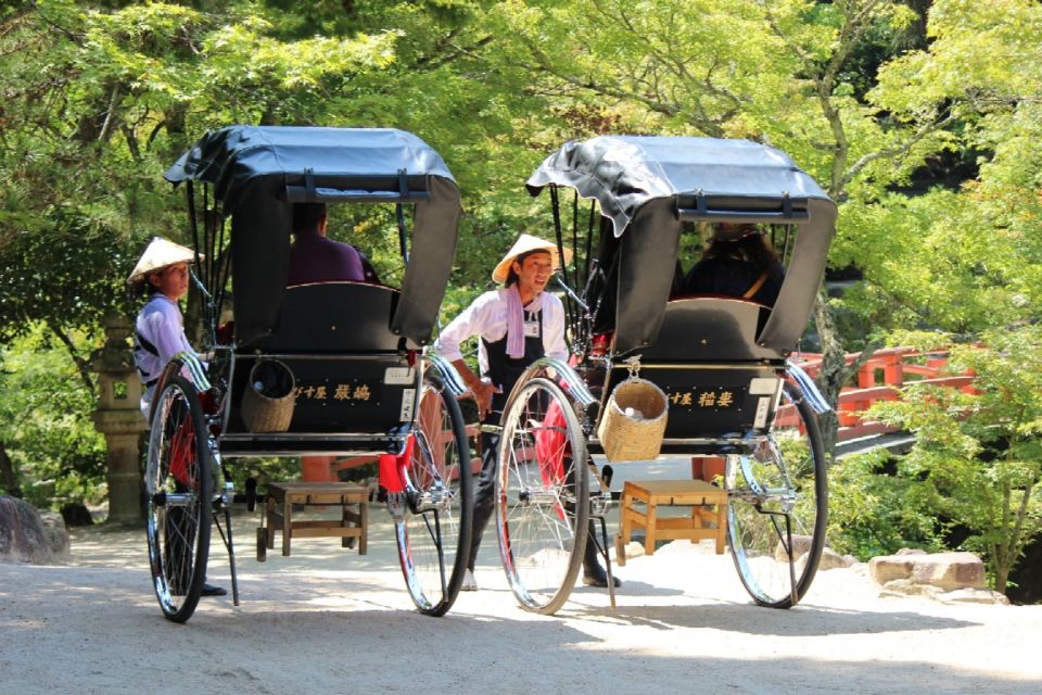 Miyajima: Private Rickshaw Tour to Itsukushima Shrine - Key Points