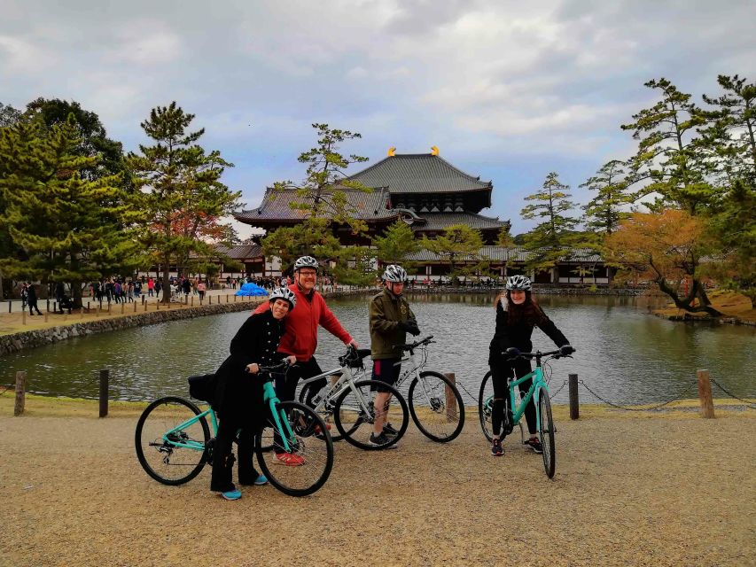 Nara: Nara Park Private Family Bike Tour With Lunch - Key Points