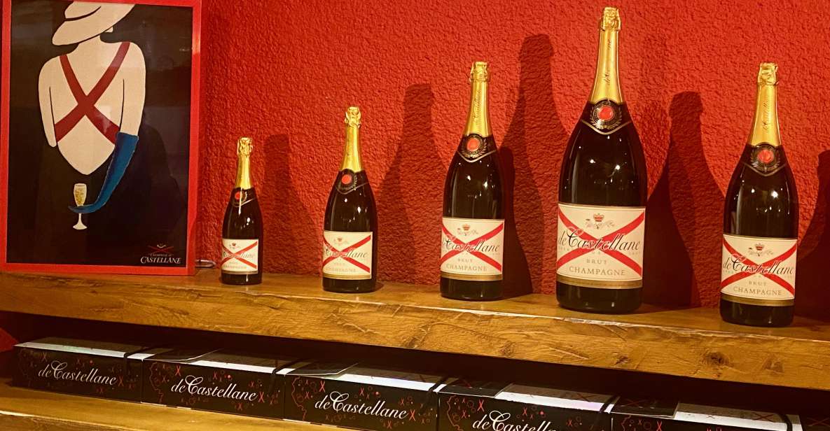 Private Champagne De Castellane, Mercier Cellars From Paris - Key Points
