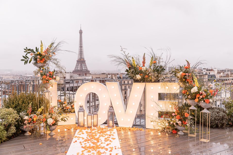 Private Rooftop/ Lgbtqia+ Proposal in Paris & Photographer - Just The Basics