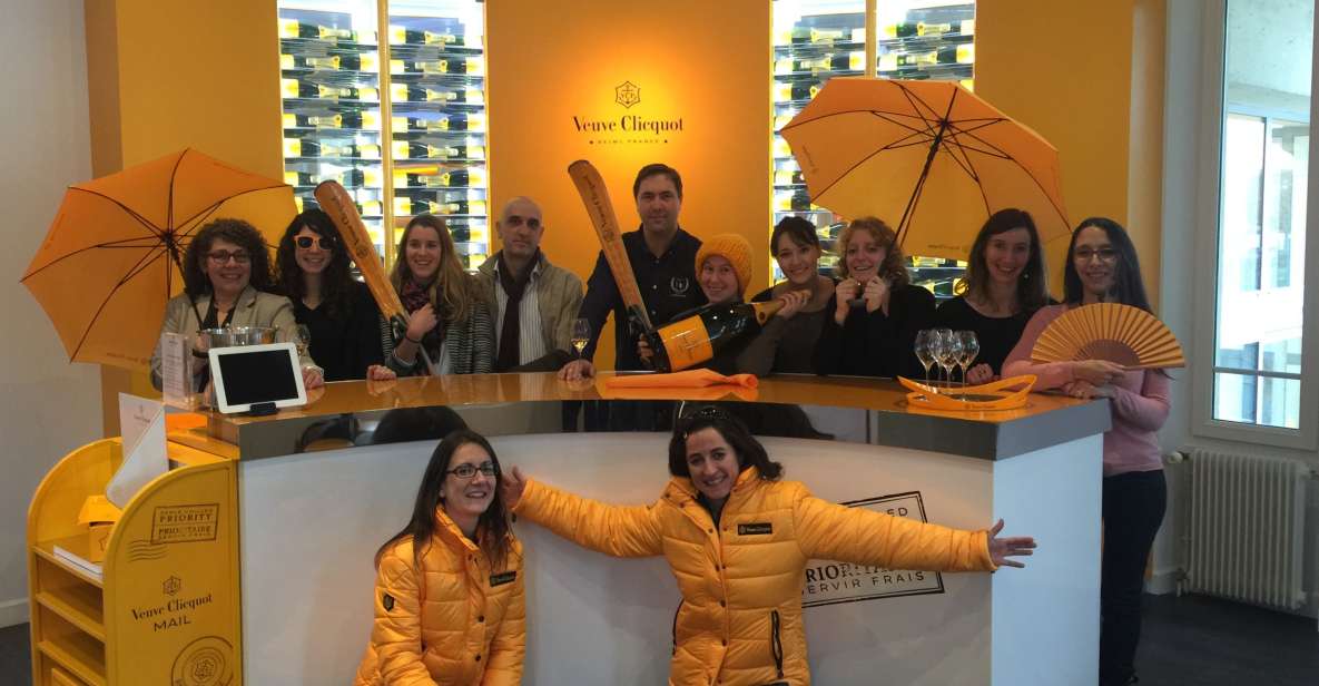 Reims/Epernay: Private Veuve Clicquot Champagne Tasting Tour - Just The Basics