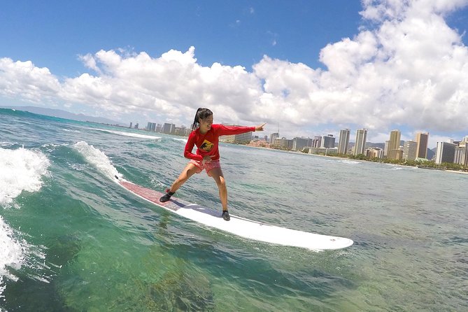 Surfing 1-to-1 Private Lesson (Waikiki Courtesy Shuttle) - Key Points