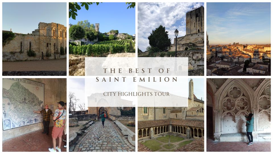 The Best Of Saint Emilion (Private Highlights Tour) - Key Points