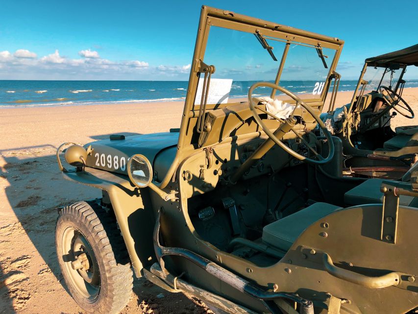 WW2 Jeep Tour Utah Beach - Sainte Mere Eglise 2h - Key Points