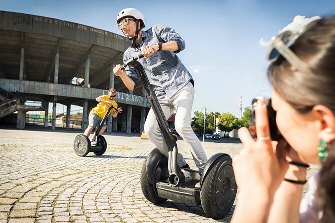 1.5h Small Group Segway Tour & Free Taxi Transfer ️with PragueWay - Experience Details