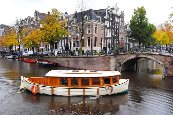 2 Hour Exclusive Canal Boat Cruise W/ Dutch Snacks & Onboard Bar - Meeting Point and Pickup