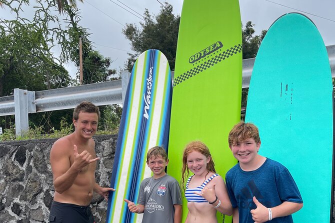 2-Hour Guided Private Surf Lesson in Kona - Included in the Lesson