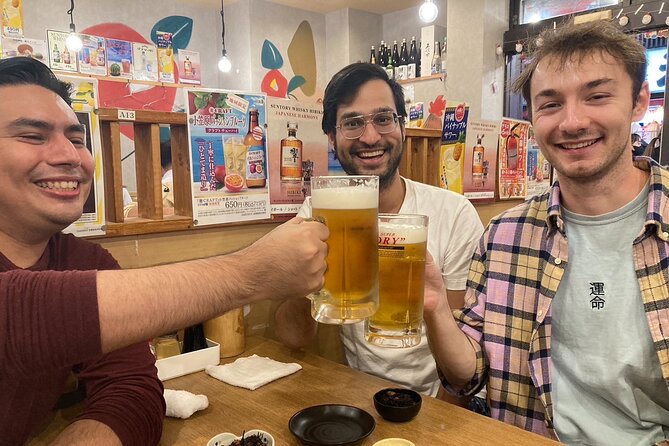 2 Hours Japanese Style Pub and Food Tour in Ueno - Exploring Uenos Nightlife