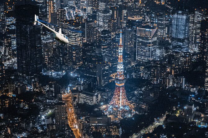 [25 Min]Tokyo Skytree + Downtown City Lights Helicopter Tour - Whats Included in the Tour