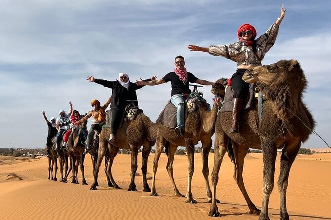 3 Days Desert Tour From Marrakech To Merzouga Dunes & Camel Trek