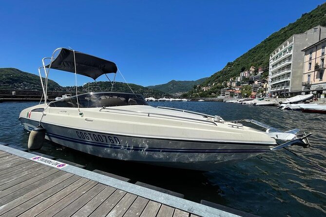 3 Hours Private and Guided Cruise on Lake Como by Mostes Motorboat